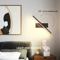 Rotatable LED Mirror Sconce