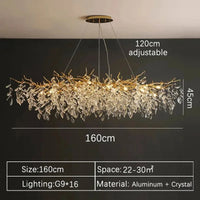 Crystal Kitchen Island Chandelier