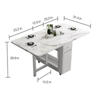 Foldable Dining Table Set