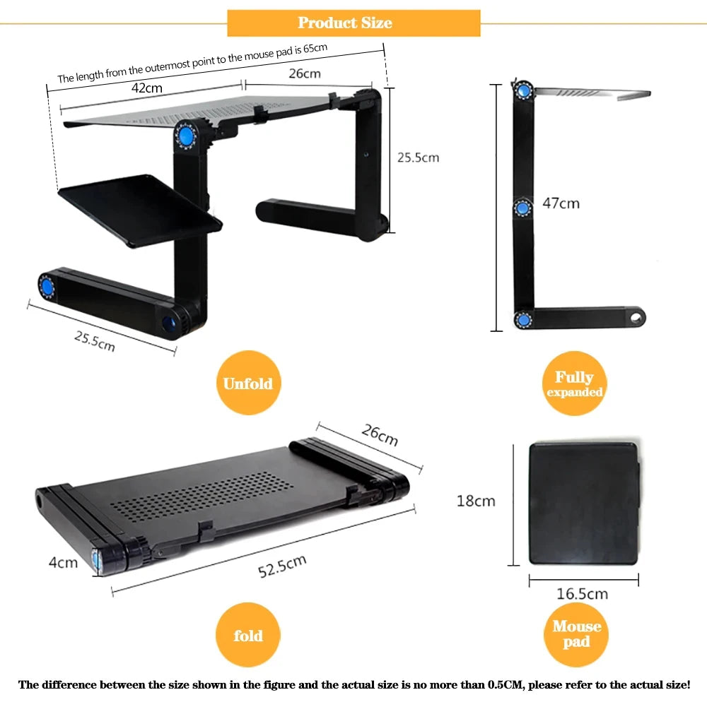 Adjustable Ergonomic Laptop Desk