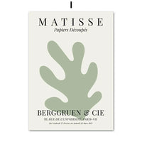 Sage Leaf Matisse Canvas