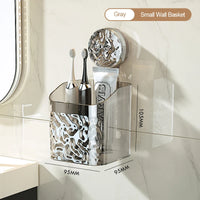 Glacier Suction Bathroom Shelf