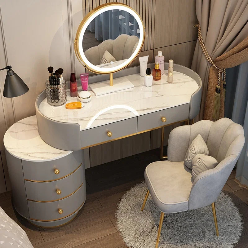 European Vanity Table Set