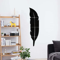 Feather Mirror Wall Art