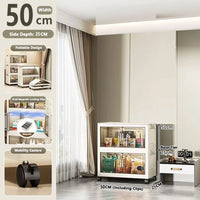 Large Capacity Multifunction Folding Storage Cabinet Dustproof Wardrobe Closet Organizer Easy-to-Install Storage Boxes