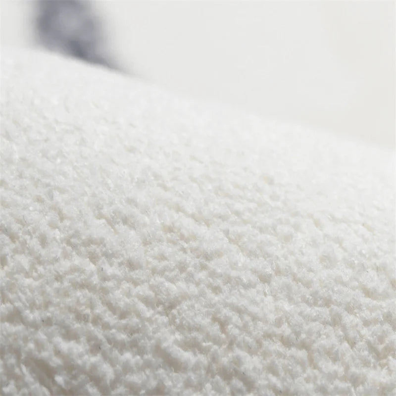 Modern Plaid Plush Rug