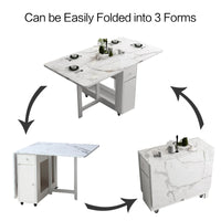 Foldable Dining Table Set