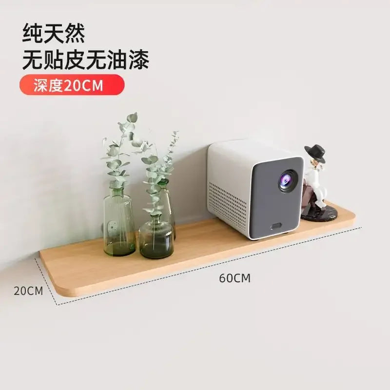 Solid Wood Floating Shelf