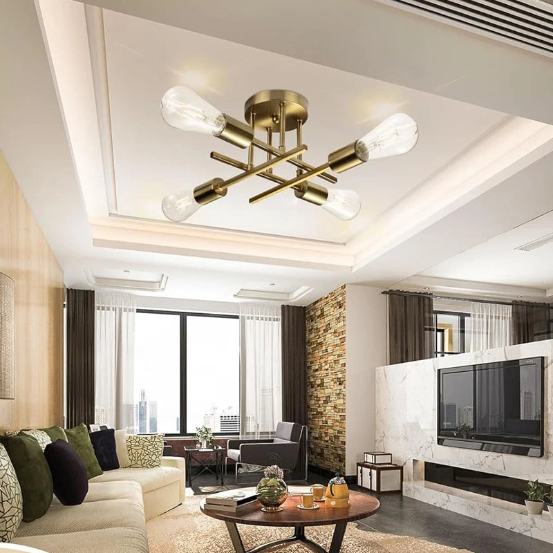 Nordic Retro Ceiling Chandelier