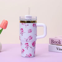 Insulated Handle Travel Tumbler