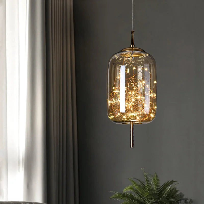 Starry Glass Pendant Light