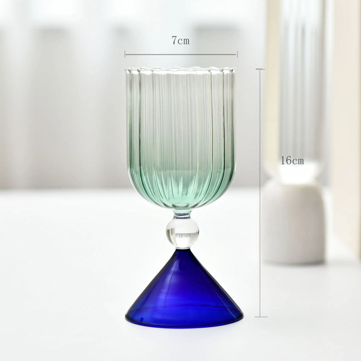 Amber Champagne Coupe Glass