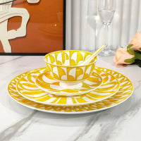 Geometric Bone China Plate