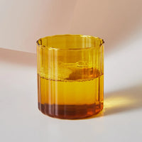 Ribbed Heatproof Glass Mug