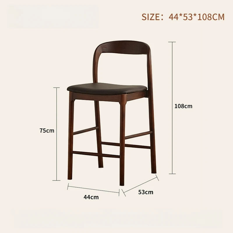 Designer Nordic Wood Stool