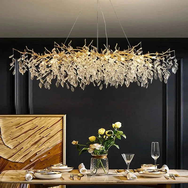 Crystal Kitchen Island Chandelier