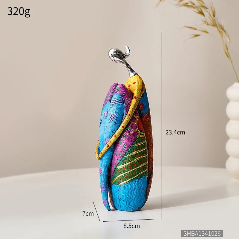 Nordic Abstract Love Sculpture