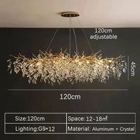 Crystal Kitchen Island Chandelier