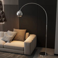 Adjustable Chrome Floor Lamp