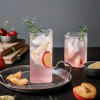 Square Iced Coffee Glass
