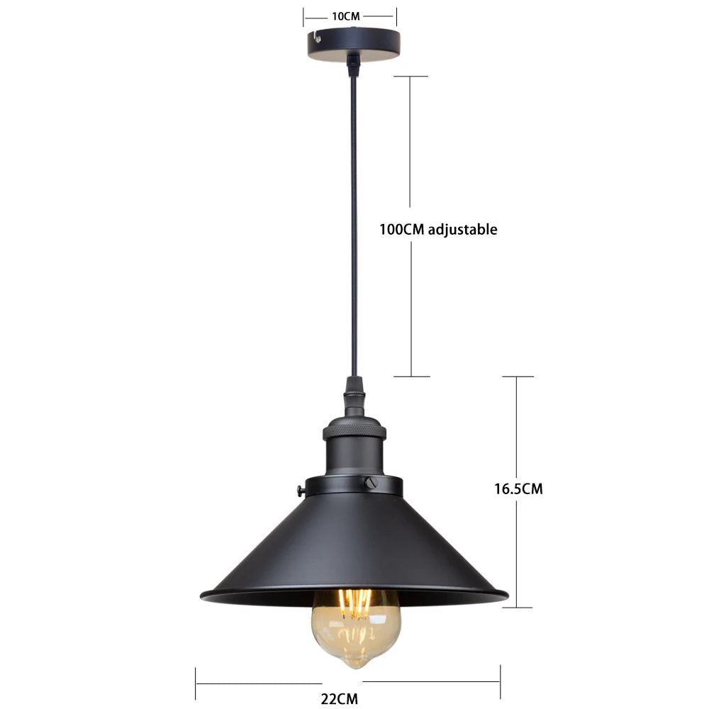 Vintage E27 Pendant Light