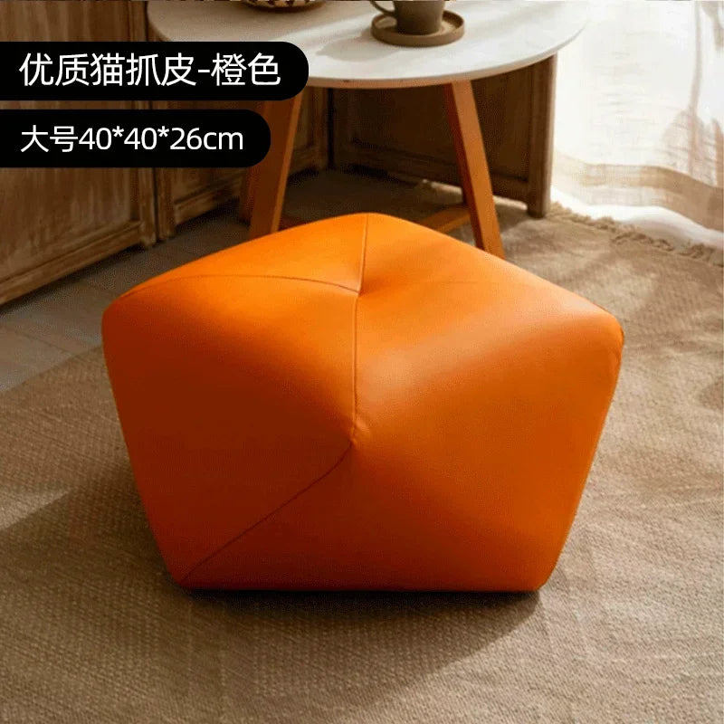 Modern Low Footrest Ottoman