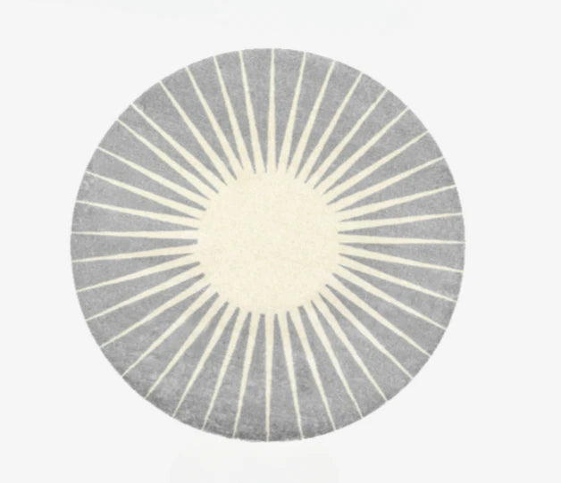 Geometric Round Lounge Rug
