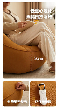 Bean Bag Lazy Corduroy Comfortable Sofa Single Bed Tatami Bedroom Balcony Casual Lightweight Small Sofa Living Room 2024 New
