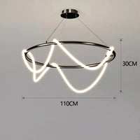 Artistic Long Hose Pendant
