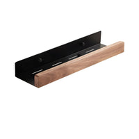 Walnut Bathroom Storage Shelf