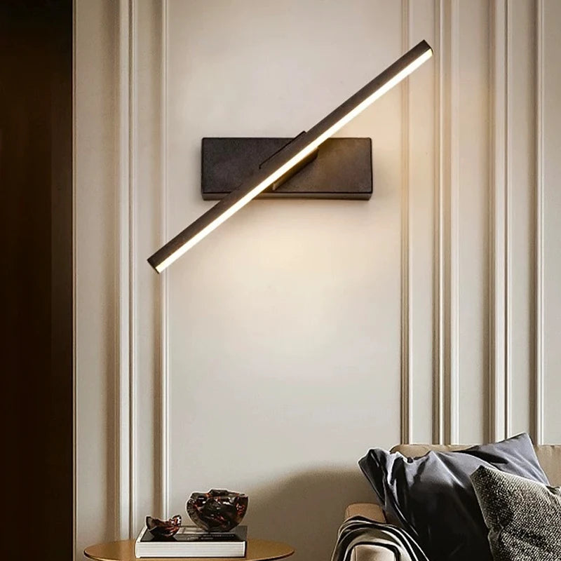 Rotatable LED Mirror Sconce