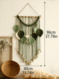 Leaf Macrame Wall Tapestry