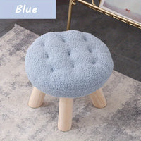 Flower Stool, Footstool, Shoe Changing Stool, Sofa, Coffee Table, Low Stool, Small Round Stool, Living Room, Bedroom