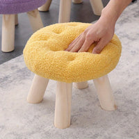 Flower Stool, Footstool, Shoe Changing Stool, Sofa, Coffee Table, Low Stool, Small Round Stool, Living Room, Bedroom