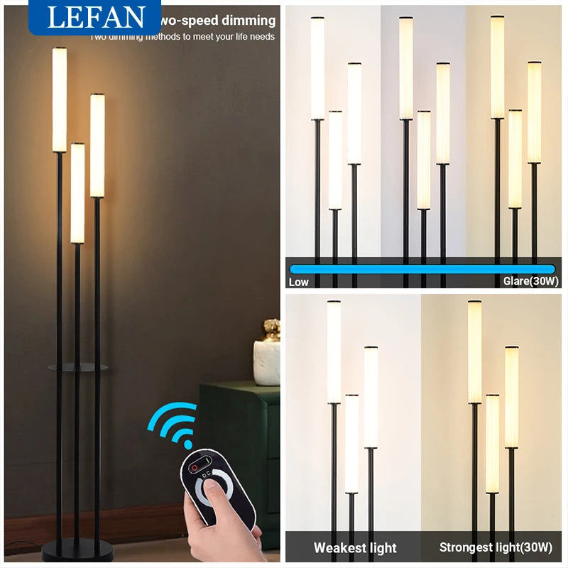 Shelf Storage Floor Lamp