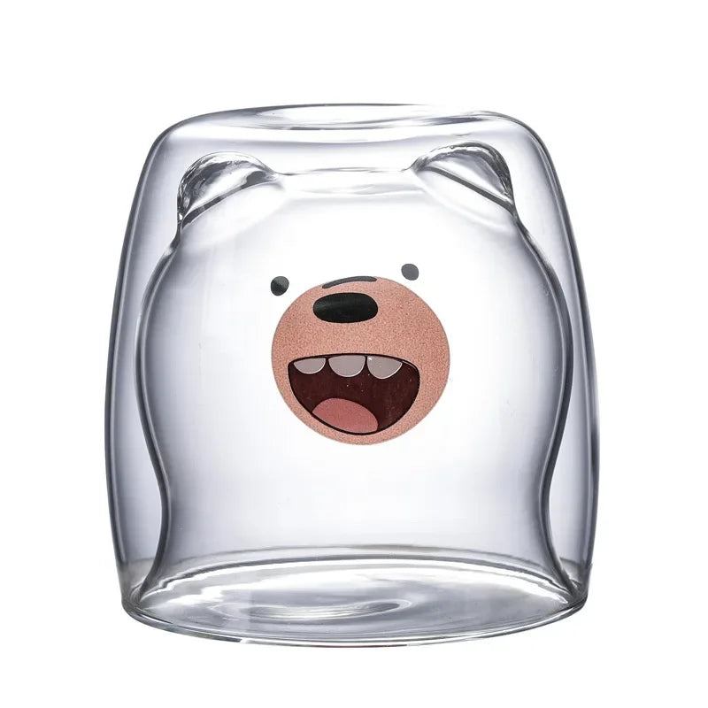 Animal Double Wall Mug