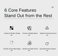 C Shaped Side Table 2-Tier Open Storage 60KG Load Capacity Versatile End Table with Storage Bag for Living Room Bedroom Office