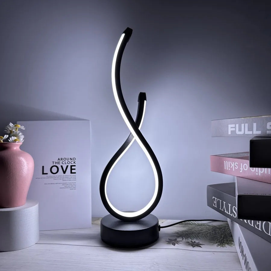 Art Deco LED Lamp