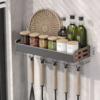 No-Drill Kitchen Organizer Rack
