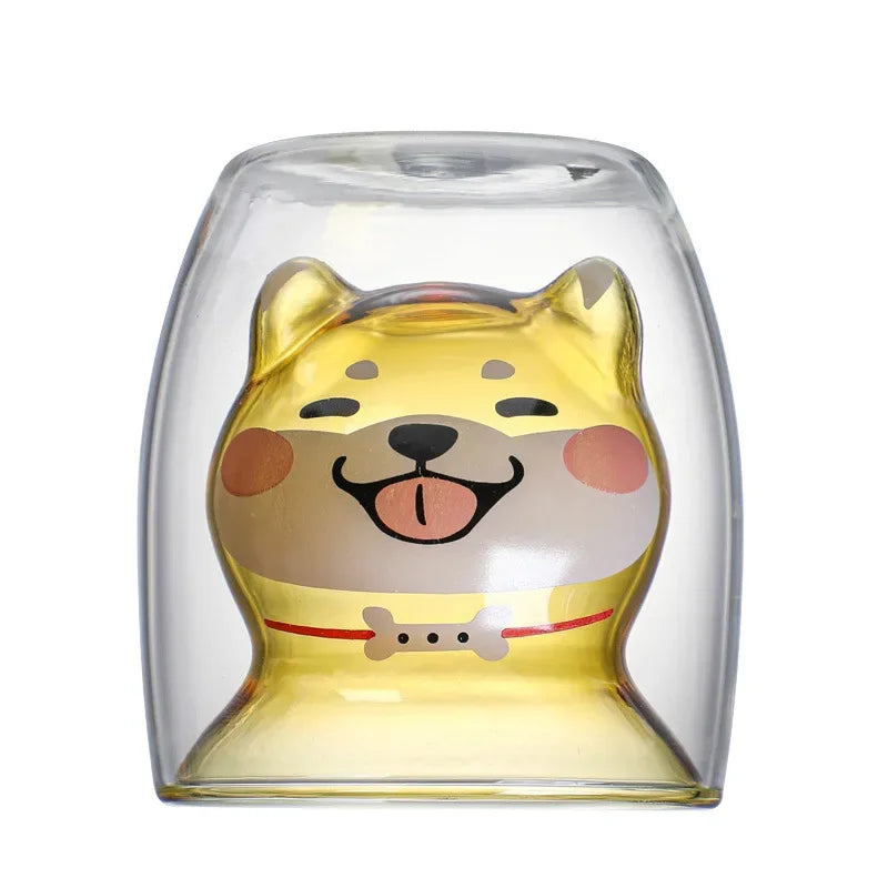 Animal Double Wall Mug
