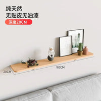 Solid Wood Floating Shelf