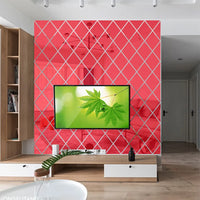 Geometric Diamond Mirror Stickers