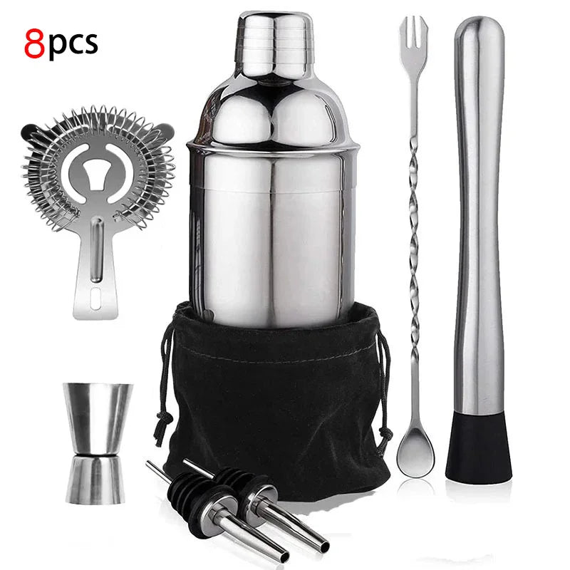 Stainless Boston Shaker Kit