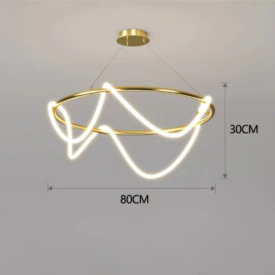 Artistic Long Hose Pendant