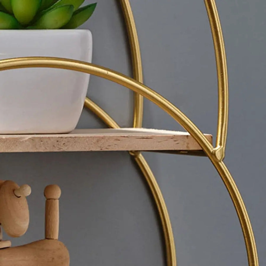 Nordic Gold Iron Shelf