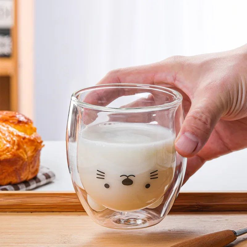 Animal Double Wall Mug