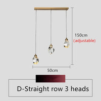 Crystal Bedside Pendant Light