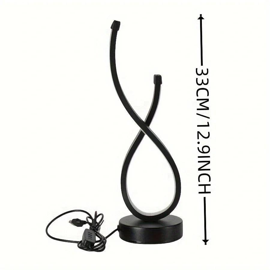 Art Deco LED Lamp