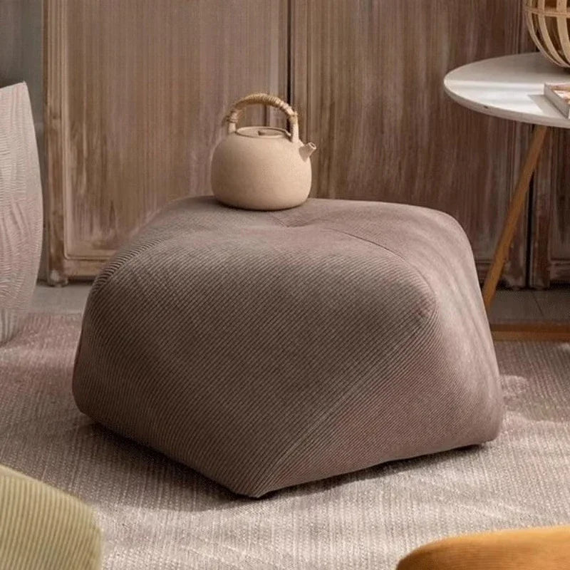 Modern Low Footrest Ottoman