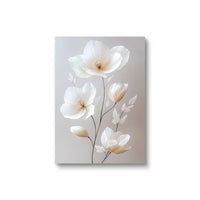 Beige Peony Canvas Set